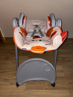 Polohovateľná detská jedálenská stolička Chicco Polly2Start - 7