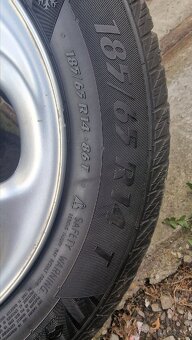 PEUGEOT elektrony R14 + pneu 185/65/14 - 7