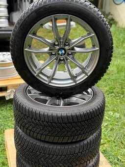 Prodám originální alu kola BMW s pneumatikami Dunlop Winter - 7