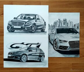 Chceš kresbu svojho auta? Napíš - 7