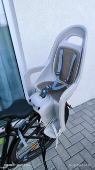 Predám Detskú sedačku s pripevnením na nosič bicykla - 7