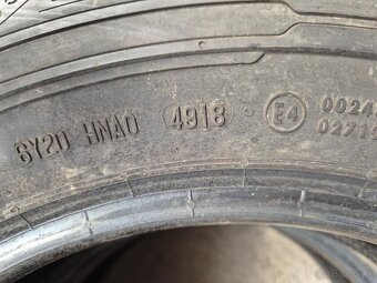 225/65 r16C letné 2 ks CONTINENTAL dezén 7,8 mm - 7