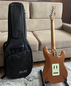 Predám Harley Benton ST-25TH LH Firemist strat (ľavoruký) - 7