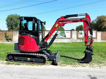 japonske rýpadlo Yanmar ViO38-7 bager + powertilt (4,2ton) - 7