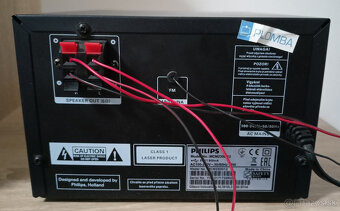 Mini veža Philips MCM 2300, MP3/CD/USB/AUX/FM, bezchybná - 7