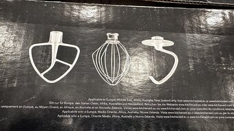 nový Kuchynský robot 5KSM125 4,8 l, matná čierna - 7