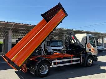 VOLVO FL280 SKLÁPAČ TROJSTRANNÝ HYDRAULICKÁ RUKA HIAB - 7