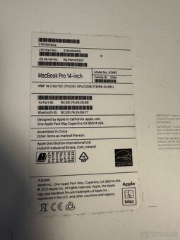 MacBook Pro 14inch - novy - 7