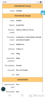 Elektrické autíčko 4x4 - 7