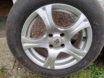 Predam 15" ALU 4x98 + letne 185/65 R15 continental - 7