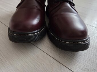Clenkove topanky, vel.39 burgundy - 7