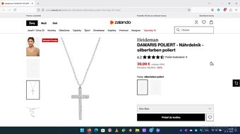 Náhrdelník s krížikom, Náramok s krížikom/bez krížika - 7