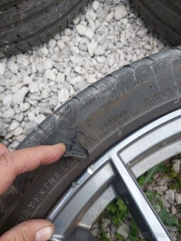 Predám elektróny 5x112 255/40 R21 letne - 7