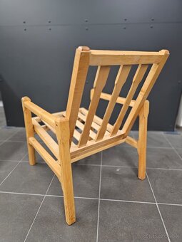 Masívny drevený nábytok – stoly, kreslá, barové stoličky - 7