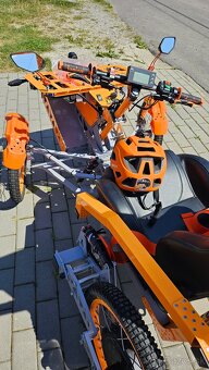 Terénny vozik 2x 1500W 40km/h dojazd 50km aj pre vozičkárov - 7