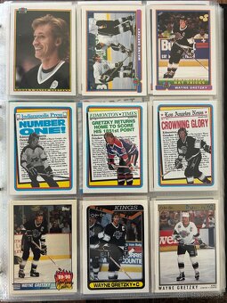 Hokejove karticky Wayne Gretzky 1 - 7