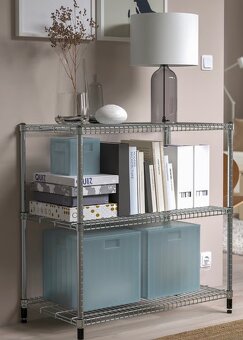 Ikea OMAR Policový diel galvanizované 92x50x94cm - 7