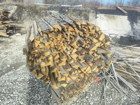 Palivové drevo metrovica klatiky obrezky buk dub - 7