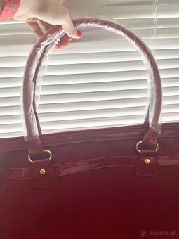 Úplne nová veľká červená kabelka - 7
