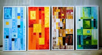 Olejomaľba abstraktná - 7