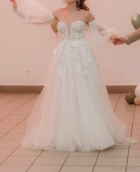 Svadobné šaty 36/38 - 42 - 7