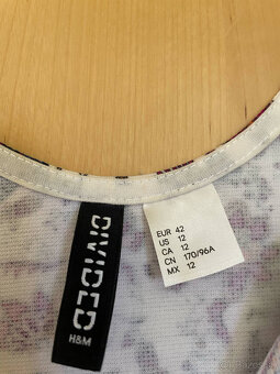 letné nové šaty č.42 /XL H&M - 7