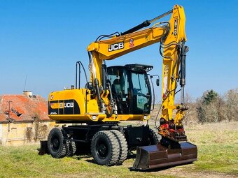 Kolesové rypadlo JCB JS145W - 7