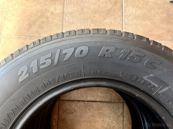 215/70 R15C zimné pneumatiky 2 kusy - 7