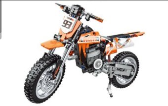 Stavebnica- športové auto, motorka - 7