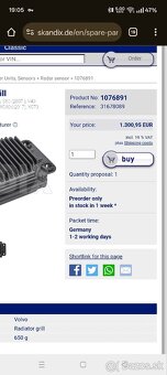 Volvo senzor pre adaptivny tempomat - 7