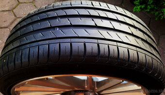alu R19 5x112, letné pneu 245/35, Audi A4. Mercedes E + C - 7