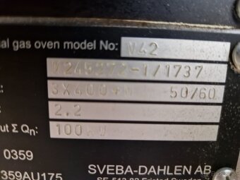 SVEBA DAHLEN ROTAČNÍ PLYNOVÁ PEC - 7