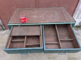 Pracovný dielenský stôl so zverákom York - 7