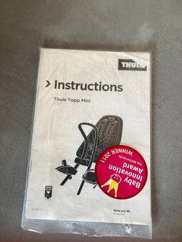 Detská sedačka na bicykel THULE Yepp Mini - 7