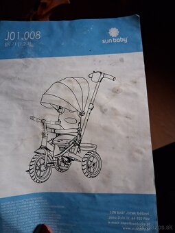 Detska otočná trojkolka - 7
