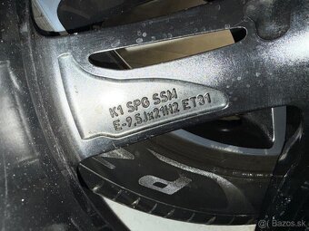 Audi Blade 5x112 R21 285/40 Originálna sada kolies - 7