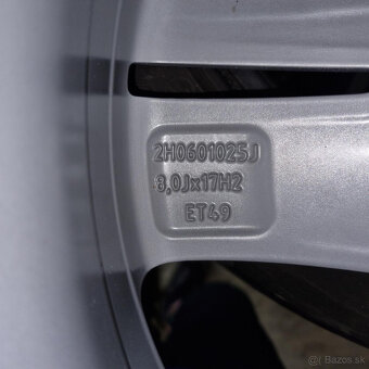 Hliníkové Volkswagen disky 5x120 R17 8J ET49 - 7