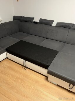 Sedacia súprava v tvare U - 7