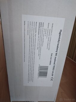 Zvyšovač WC s príklopom 14cm nový - 7