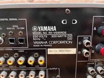Yamaha RX-V595RDS stereo / 5.1 receiver - 7