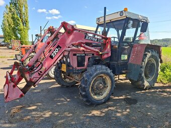 ZETOR Z 7245 4X4 + ČELNÍ NAKLADAČ - 7