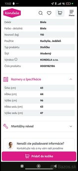 Predám jedálenske stolicky - 7