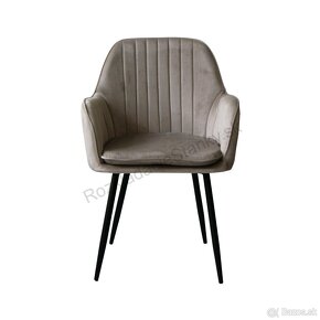 moderné zamatové stoličky Queen Velvet - VÝPREDAJ - 7