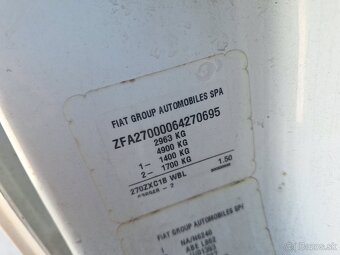 FIAT SCUDO 2,0HDI MAXI VYSOKY 2010 ROK - 7