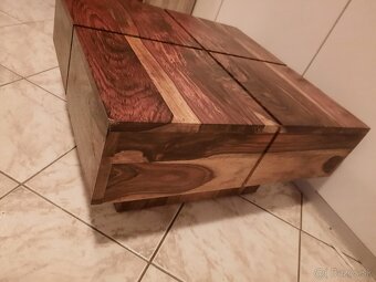 Konferenčný stolík palisander 58 cm - 7
