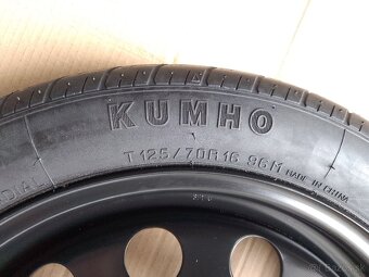 rezerva 16" + príslušenstvo VW Škoda - 7