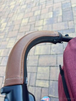 Sportový kočík Kinderkraft Grande Burgundy 2020 - 7