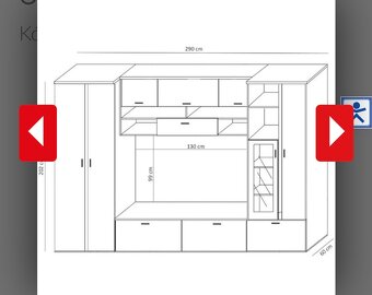 PREDÁM OBÝVACIU STENU ENTER DUB - 7