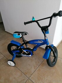 Detský bicykel Kawasaki 12" modrý - 7