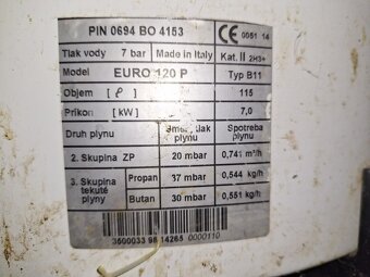 Predam kotol, plynove ohrievace - 7